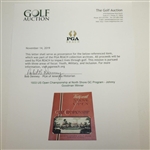 1933 US Open Championship at North Shore GC Program - Johnny Goodman Winner