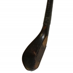 Circa 1860-1880 Tom Morris Long Nosed Play Club Beech with T. Morris Head Stamp
