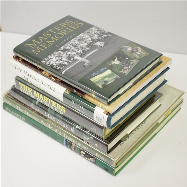 The Masters Signed by Dawson Taylor & Six Other Masters Publications