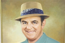 Sam Snead Original Oil on Canvas Painting by Jon Mardel - 1987 Fedigans Inv. Pro-Am