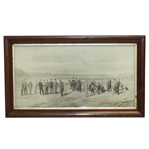 First Tee Westward Ho Print by F.P. Hopkins - Reproduction