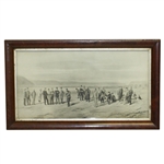 First Tee Westward Ho Print by F.P. Hopkins - Reproduction