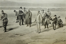 First Tee Westward Ho Print by F.P. Hopkins - Reproduction