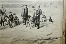 First Tee Westward Ho Print by F.P. Hopkins - Reproduction