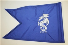 Monterrey Golf Club Course Used Blue with White Logo Flag