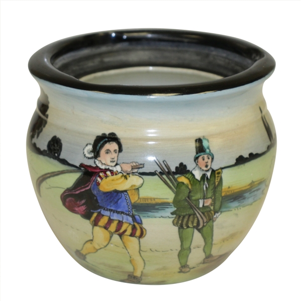 Circa 1900 Ceramic Tobacco Humidor by Grimwades Stoke on Trent England