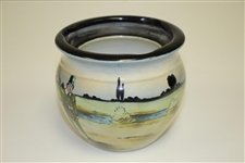 Circa 1900 Ceramic Tobacco Humidor by Grimwades Stoke on Trent England