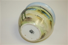 Circa 1900 Ceramic Tobacco Humidor by Grimwades Stoke on Trent England