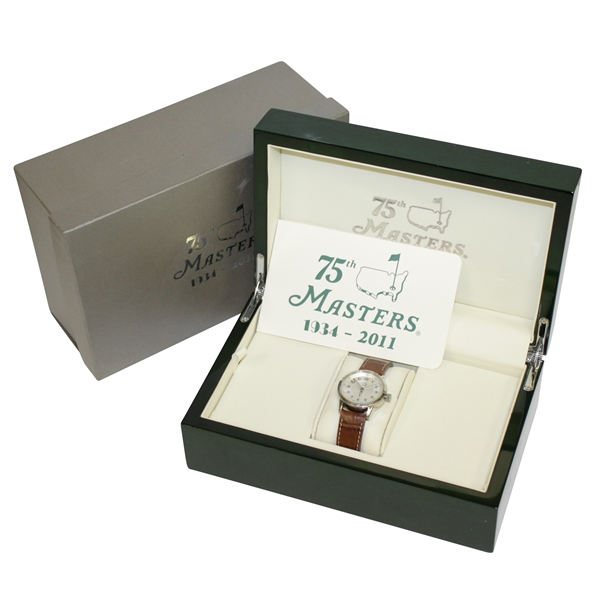 Masters 75th Anniversary Ltd Ed Womens Watch in Original Emerald Green Box
