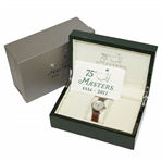 Masters 75th Anniversary Ltd Ed Womens Watch in Original Emerald Green Box