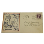 1933 Augusta National GC "Bobby Jones Golf Course" Opening Day Cover