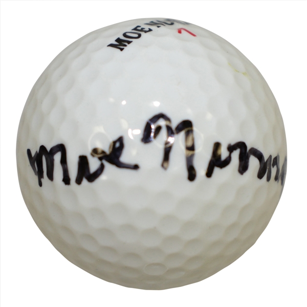 Moe Norman Signed Personal Logo Golf Ball JSA ALOA