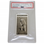 Tom Morris 1927 WA & AC Churchman #33 Famous Golfers Golf Card - PSA EX-MT 6