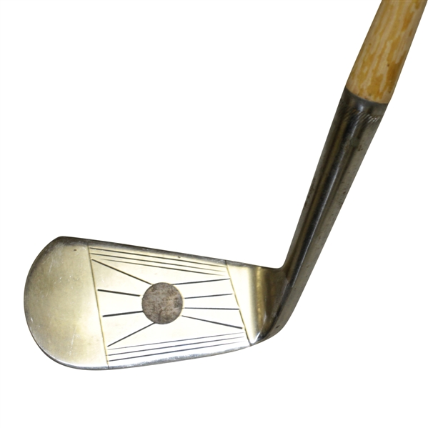 Burr Key Bilt Hand Forged Stainless Steel Mashie 5 Iron with Original Grip Cover