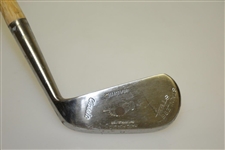 Burr Key Bilt Hand Forged Stainless Steel Mashie 5 Iron with Original Grip Cover