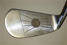 Burr Key Bilt Hand Forged Stainless Steel Mashie 5 Iron with Original Grip Cover
