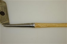 Burr Key Bilt Hand Forged Stainless Steel Mashie 5 Iron with Original Grip Cover