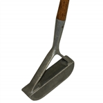 Otto Hackbarth 1915 Forked Hosel Hickory Putter PAT. 687589 with Brass Sole Insert