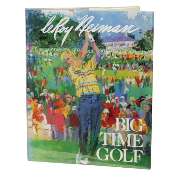 LeRoy Neiman Signed Big Time Golf Book JSA ALOA