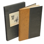1957 Ben Hogans Five Lessons Deluxe Edition Book in Slip Case