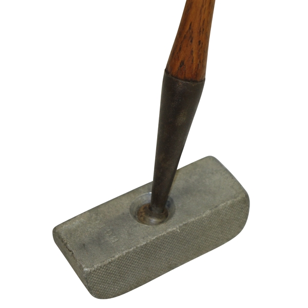 Vintage BGI Company Gun Metal Swivel-Headed Putter