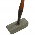Vintage BGI Company Gun Metal Swivel-Headed Putter