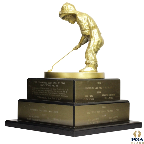 The PGA World Golf Hall of Fame Inv Pro-Am at Pinehurst Putter Boy Trophy - Impressive Display!