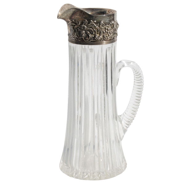 1897 US Amateur at Chicago Golf Club Trophy Pitcher Won by Champion H.J. Whigham