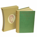 Bobby Jones Signed Cut 1927 1st Edition 'Down the Fairway' with Book Mark & Stamps JSA ALOA