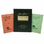 Lot of Three Los Altos Golf and Country Club Member Books - 1949, 1950, and 1998
