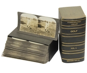 Bobby Jones Original Complete Set in Original Case of Stereographic Library Vol. I - Full Set of 50