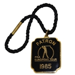 Deane Bemans 1985 PGA European Tour Patron Pendant