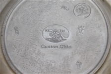 1981 The Riviera Invitational Tournament Commemorative Pewter Plate with Photo