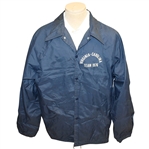 Bill Campbells Virginia-Carolina Team 1976 Blue Rain Jacket