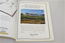 1991 Ryder Cup at The Ocean Course Kiawah Course Official Program
