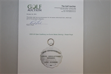 2003 US Open Qualifying Low Scorer Medal (Sterling) - Robert Floyd 
