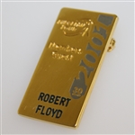 Robert Floyd's 2001 European Tour Member Clip, Bag Tag, Credentials