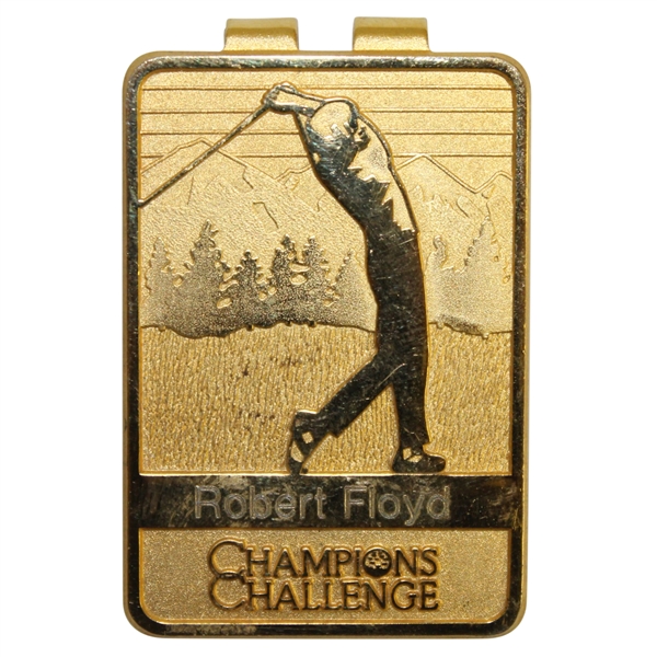 Robert Floyds Champions Challenge Contestant Money Clip/Badge