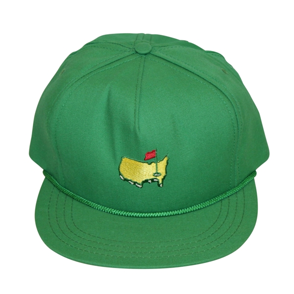 Classic Augusta National Golf Club Logo Only Lt Green Hat - Made by CaliFame