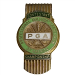 1954 PGA Championship at Keller GC Contestant Money Clip - Chick Harbert Winner