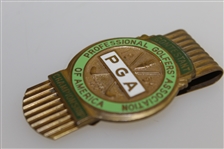 1954 PGA Championship at Keller GC Contestant Money Clip - Chick Harbert Winner