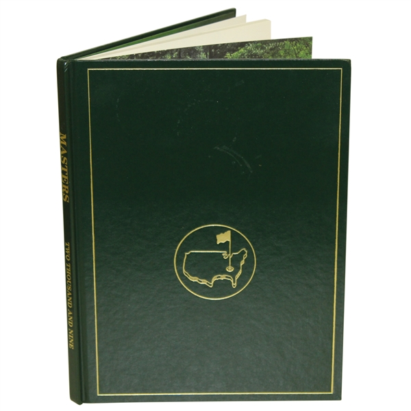 2009 Masters Tournament Annual Book - Angel Cabrera Winner