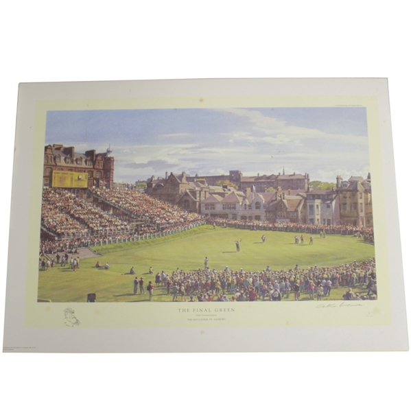 The Final Green Open Championship at St Andrews Print 35/400 Signed by Artist Arthur Weaver