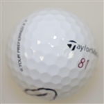 David Graham Signed Personal TaylorMade '81' Logo Ball JSA ALOA