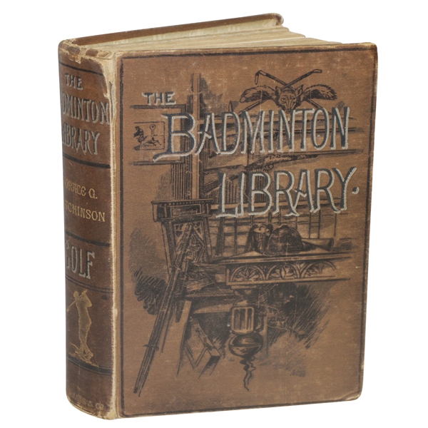 1890 The Badminton Library Book by Horace Hutchinson - 2nd Edition