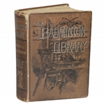 1890 The Badminton Library Book by Horace Hutchinson - 2nd Edition