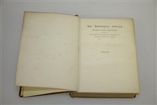 1890 'The Badminton Library' Book by Horace Hutchinson - 2nd Edition