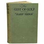 1922 The Gist of Golf Book by Harry Vardon