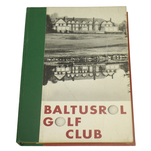 1969 Baltusrol Golf Club Hardcover Members Book