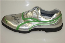 Geoff Oglivy Signed Worn Silver Puma Shoe JSA ALOA